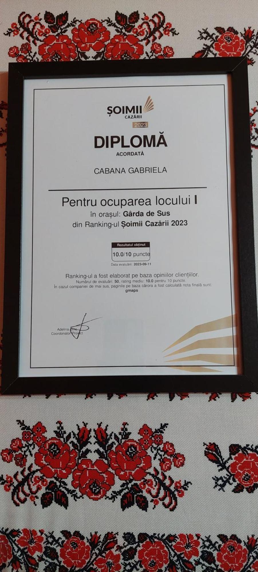 Cabana Gabriela Gîrda de Sus Exteriör bild